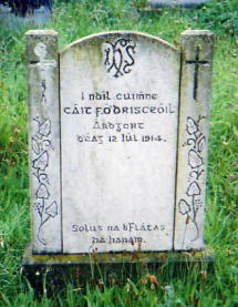 Cait's Headstone