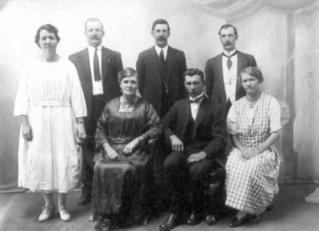 Mary Jane Driscoll and children